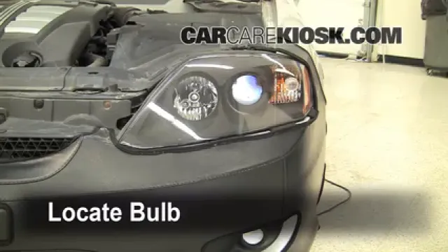 2005 Hyundai Tiburon GT 2.7L V6 Luces Luz de giro delantera (reemplazar foco)